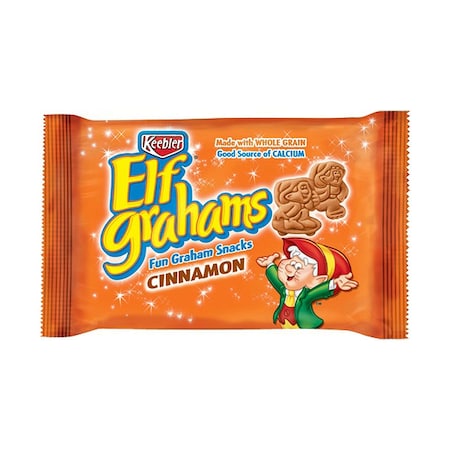 Keebler Elf Grahams Cinnamon Fun Graham Snacks 1 Oz., PK150